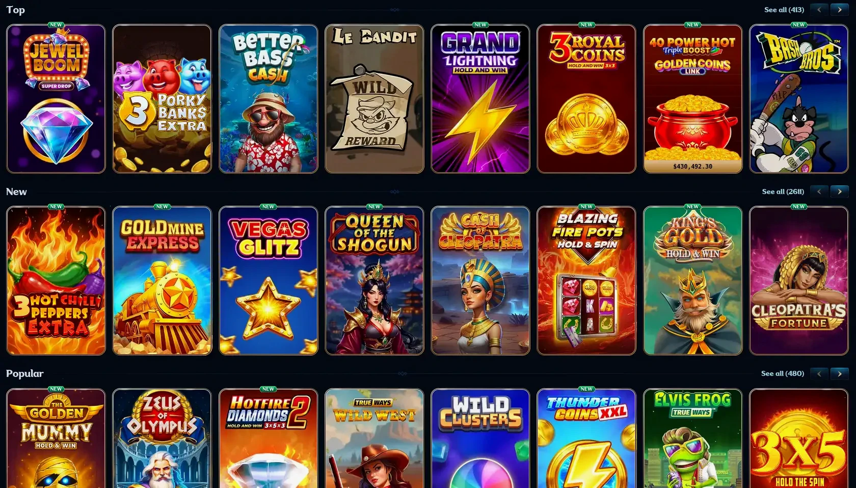 Offres et promotions Vegas Hero casino en ligne 2026